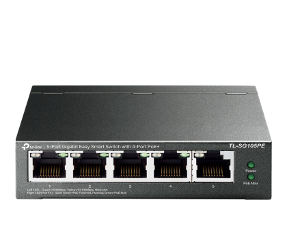 Switch TP-LINK Przełącznik SG105PE Switch Smart 5xGb (4xPoE+) TL-SG105PE